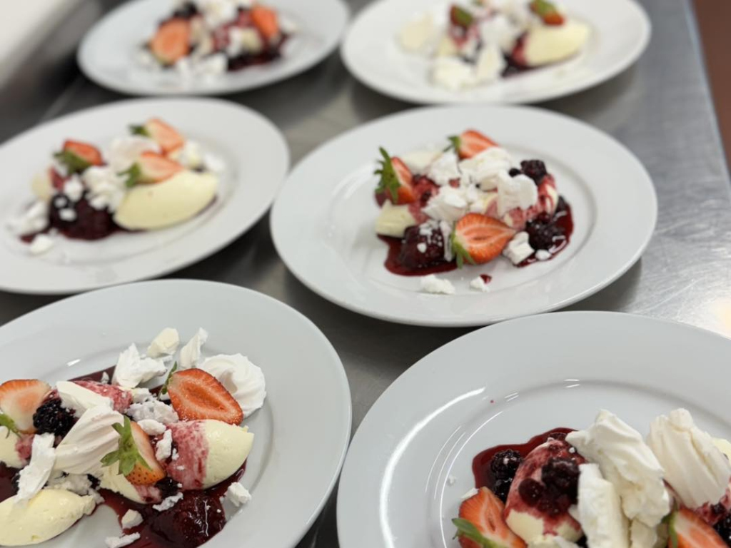 Summer berry eton mess
