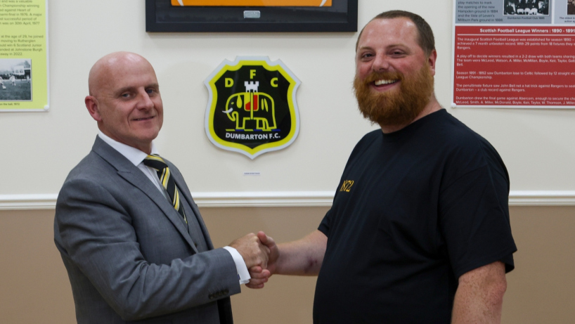 Craig Sutherland, Head of Youth Development at Dumbarton
