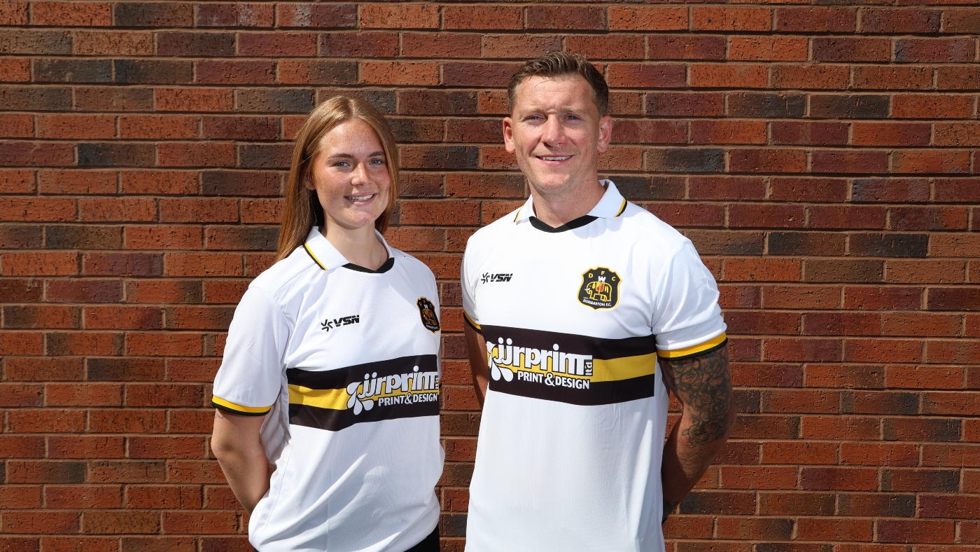 Dumbarton FC new kit launch