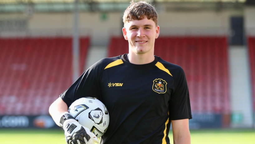 Aidan Rice Dumbarton FC goalkeeper