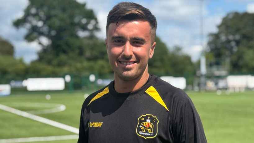 Jack McConnell Dumbarton FC goalkeeper