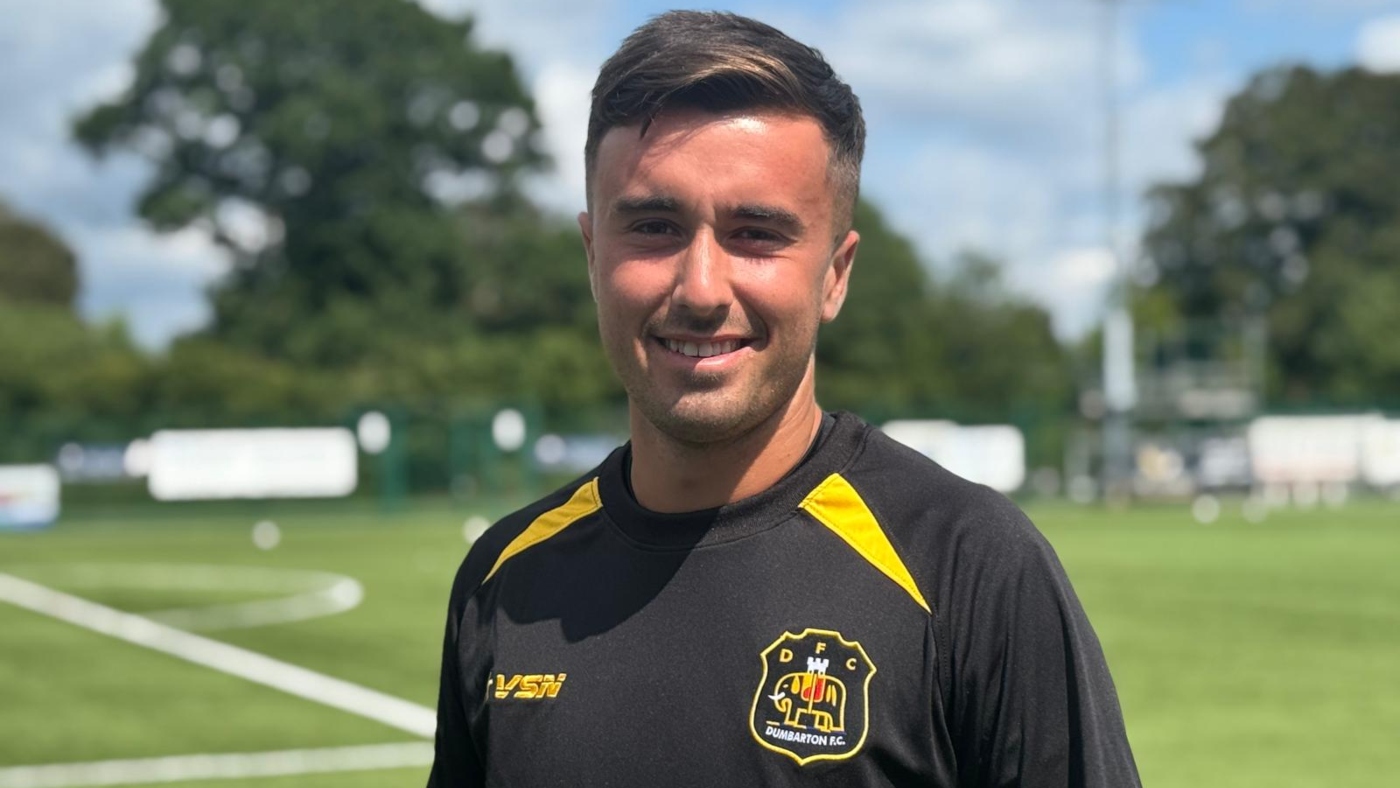 Jack McConnell Dumbarton FC goalkeeper